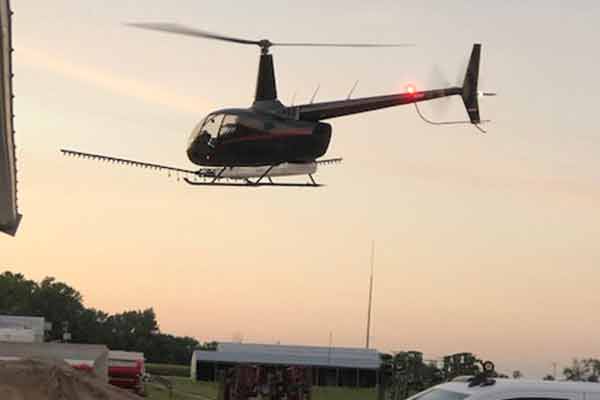 Nebraska-Iowa Helicopter